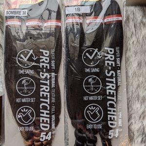 Pre stretched Braiding Bundles